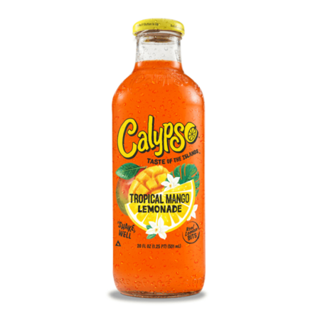 Calypso Tropical Mango Lemonade - 16oz (12Ct)