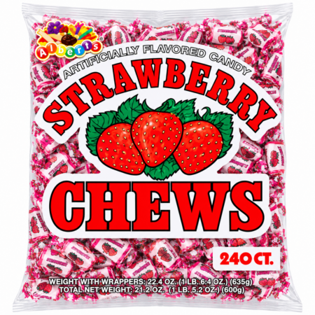 Albert's Chew - Strawberry - 240ct