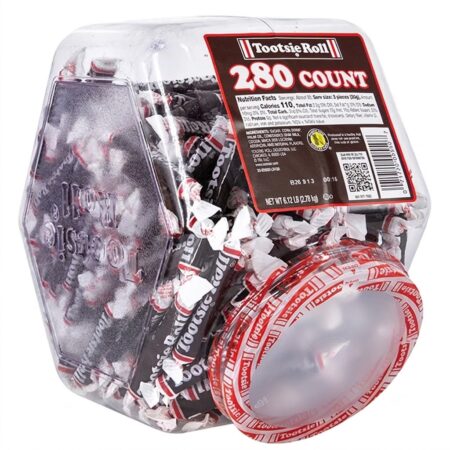 Tootsie Rolls Jar - 280ct