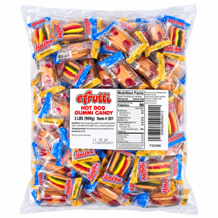 E-Fruitti Bulk Hot Dog - 101ct Bag