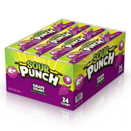 Sour Punch - Grape - 24ct