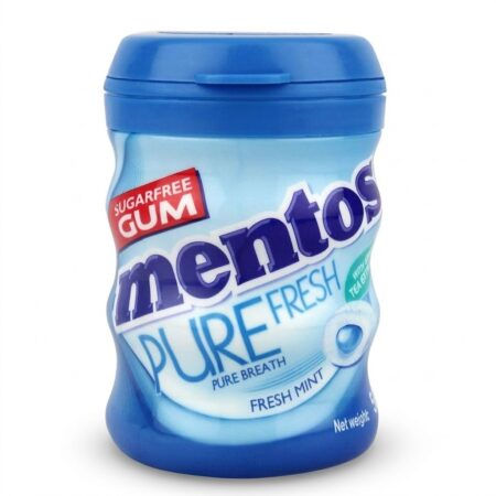 Mentos Gum Bottle - Fresh Mint - 10ct