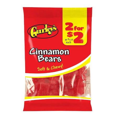Gurley's - Cinnamon Bears - 2 For $2 - 12ct