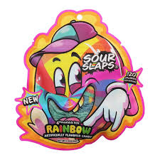 Sour Slaps Gummie - Rainbow - Single