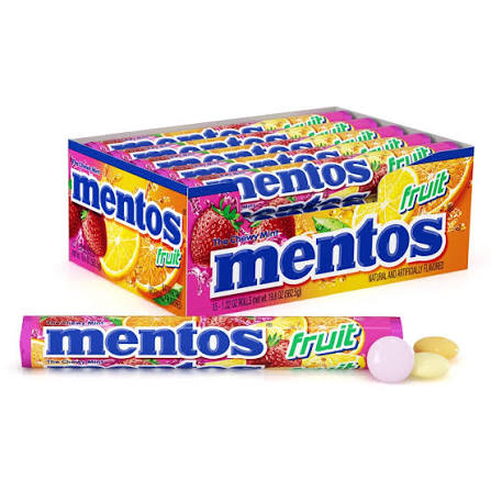 Mentos - Fruit - 15ct