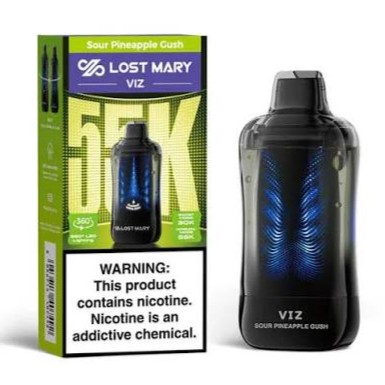 Lost Mary VIZ - Sour Pineapple Gush - 55k - 5ct