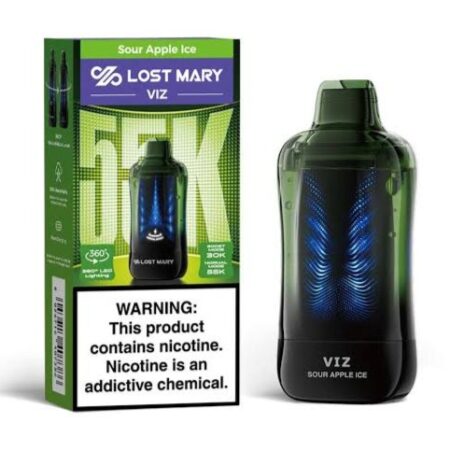 Lost Mary VIZ - Sour Apple Ice - 55k - 5ct