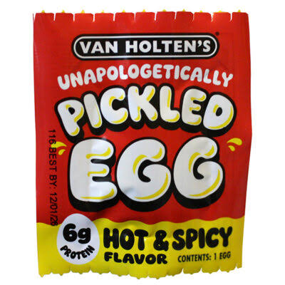 Hot & Spicy Pickled Eggs - Van Holten's -