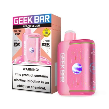Geekbar Plus - Peach Slush - 50k - 5ct