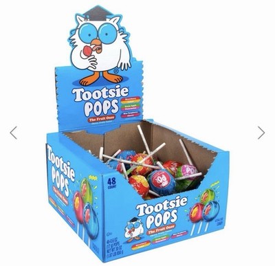 Tootsie Pops Fruit - 48ct