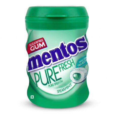 Mentos Gum Bottle - Spearmint - 10ct