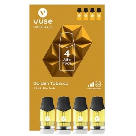 Vuse Alto Golden Tobacco - 5% - 4pk