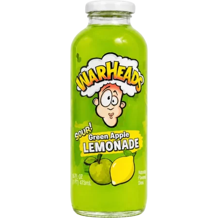 Warheads Green Apple Lemonade - 16oz (12ct)