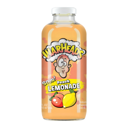 Warheads Peach Lemonade - 16oz (12ct)
