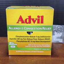 ADVIL ALLERGY & CONGESTION 50CT