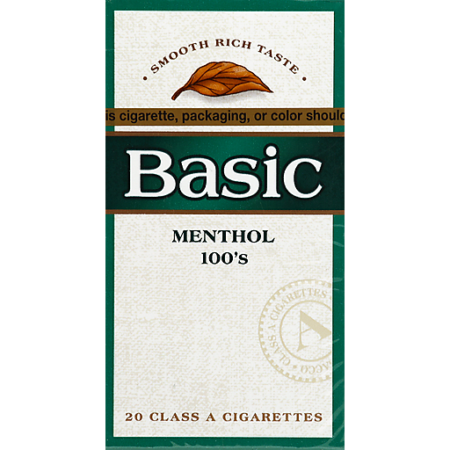 BASIC MENTHOL 100 BX