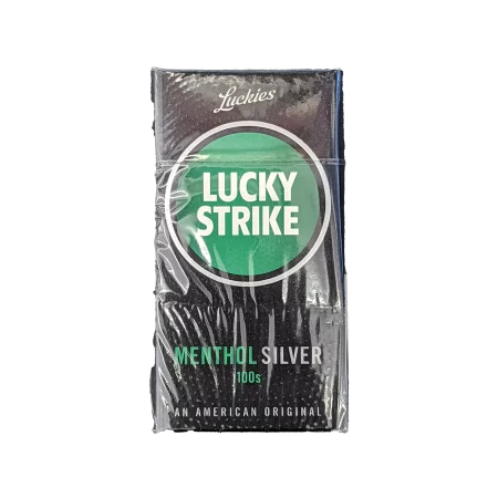 LUCKY STRIKE MENTHOL SILVER 100 BX