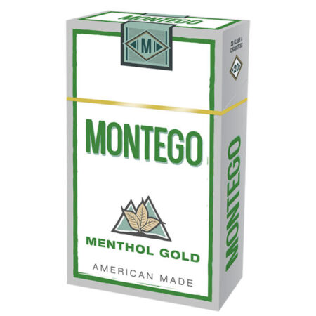 MONTEGO MENTHOL GOLD BX