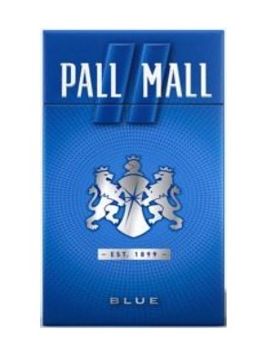 PALL MALL BLUE 100 BX