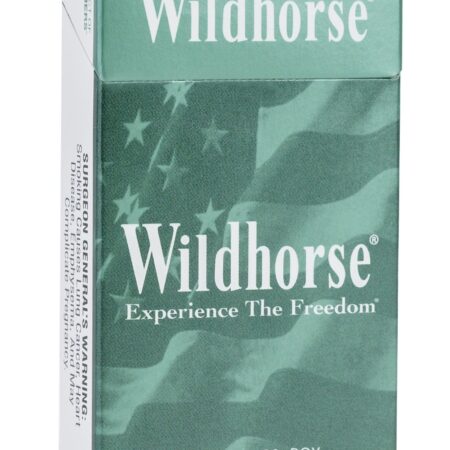 WILDHORSE  MENTHOL SILVER 100 BX