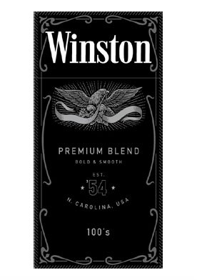 WINSTON BLACK 100 BX