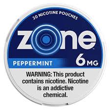 ZONE PEPPER MINT 6MG 5CT