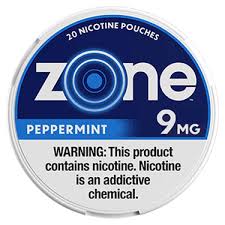 ZONE PEPPERMIN 9MG 5CT