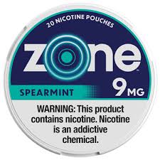 ZONE SPEARMINT 9MG 5CT