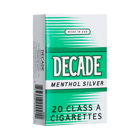 DECADE MENTHOL SILVER BX