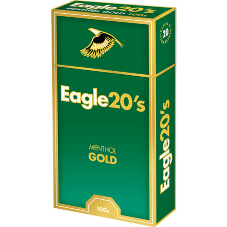 EAGLE MENTHOL GOLD 100 BX