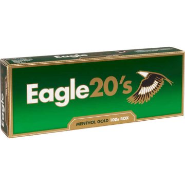 EAGLE MENTHOL GOLD 100 BX
