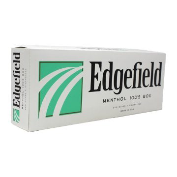 EDGEFIELD MENTHOL GOLD 100 BX