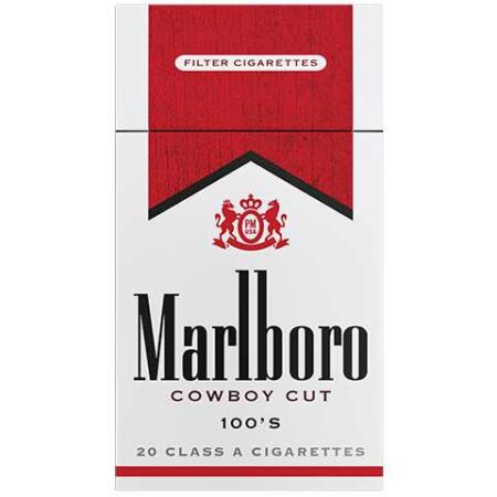 MARLBORO COWBOY CUT RED 100BX