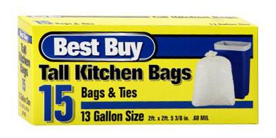 Trash Bag 13 GAL 12/1CT