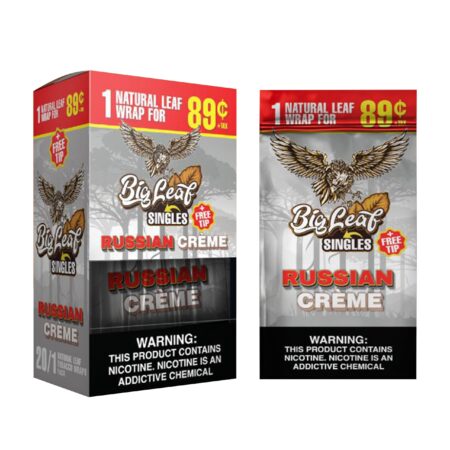 BIG LEAF 89C - RUSSIAN CREAM - 20CT