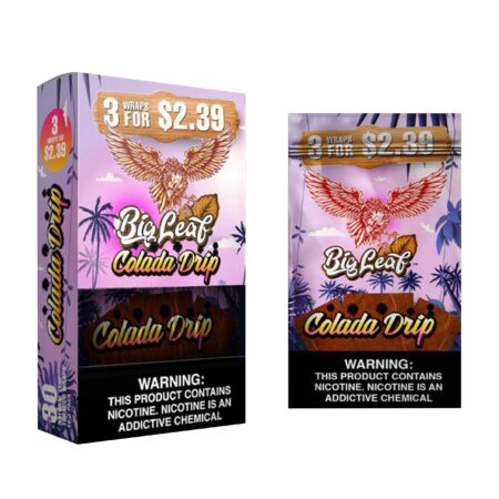 BIG LEAF COLADA DRIP - 3 FOR $2.39 - 10/3PK