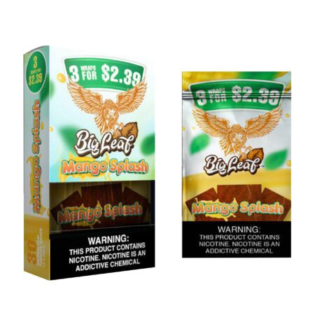 BIG LEAF MANGO SPLASH - 3 FOR $2.39 - 10/3PK