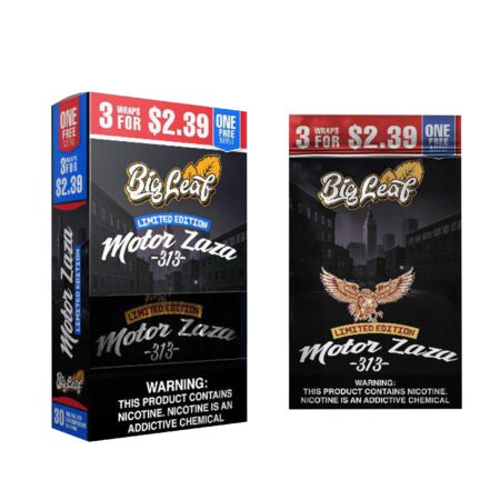 BIG LEAF MOTOR ZAZA - 3 FOR $2.39 - 10/3PK