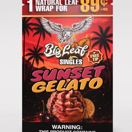 Big Leaf - Sunset Gelato 89C