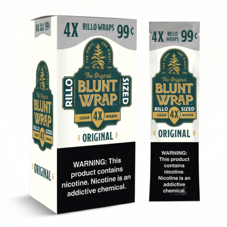 BLUNT WRAP ORIGINAL - 4 FOR 99C - 15CT