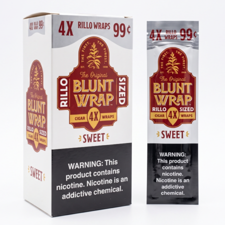 BLUNT WRAP SWEET - 4 FOR 99C - 15CT