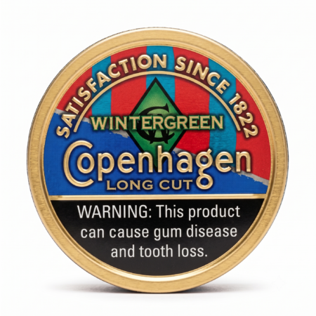 Copen Hagen - Long Cut Wintergreen - 5Ct