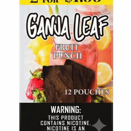 Ganja Leaf - Fruit Punch - 2 For $1.99 - 12Ct