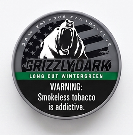 Grizzly Dark Long Cut - Wintergreen - 5Pk