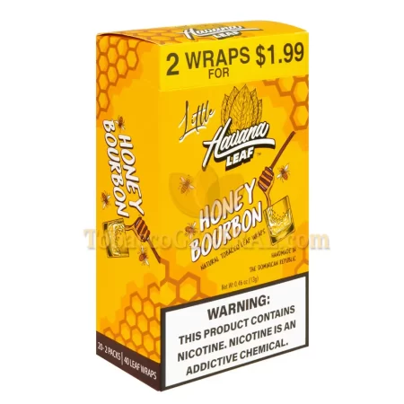 HAVANA LEAF HONEY BOURBON - 2 FOR $1.99 - 20CT