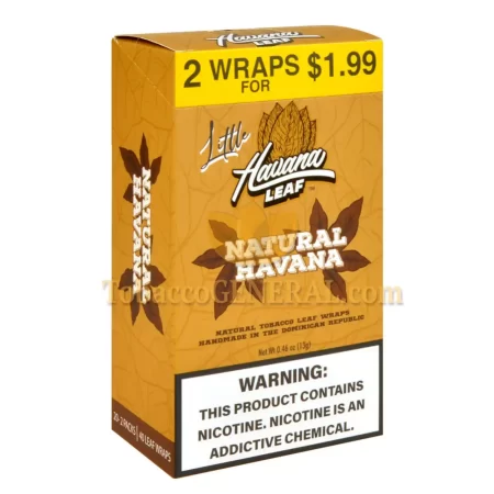 HAVANA LEAF NATURAL - 2 FOR $1.99 - 20CT