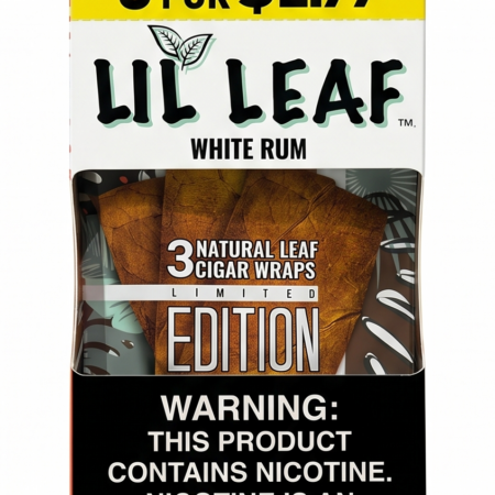 LIL LEAF WHITE RUM - 3 FOR $2.99 - 10/3 PK
