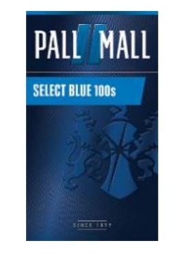 PALL MALL SELECT BLUE 100 $1 OFF