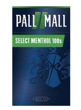 PALL MALL SELECT MENTHOL 100 BX