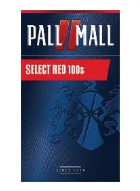 PALL MALL SELECT RED 100 BX